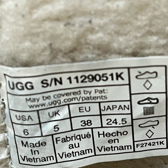 Ugg Women's Classic Clear Mini Pixelate Boot Shoes size 6 - Picture 12 of 12